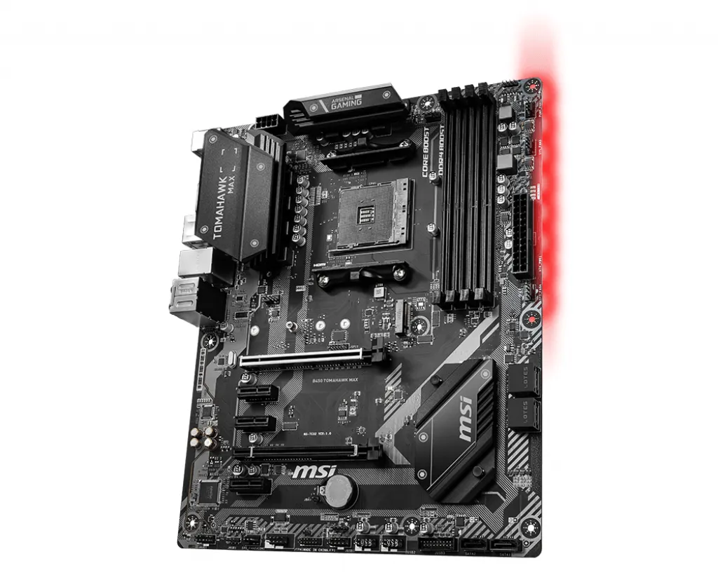MSI B450 Tomahawk Max ATX - motherboard - Multitronic